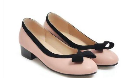 2019 Women's shoes in Spring and Autumn with New style Low heel Coarse heel round head bowknot @248, Beige
2019 Women's shoes in Spring and Autumn with New style Low heel Coarse heel round head bowknot @248, Beige