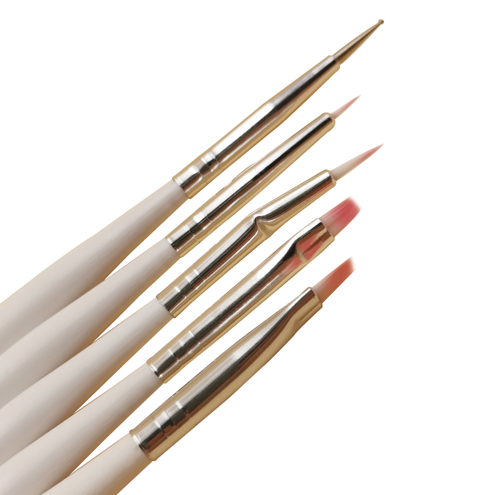 5PCS Manicure Brushes Set For Nail Art Painting Brushes Dotting Design Manicure Nail Brush Kit Gel Varnishes Tools
5PCS Manicure Brushes Set For Nail Art Painting Brushes Dotting Design Manicure Nail Brush Kit Gel Varnishes Tools