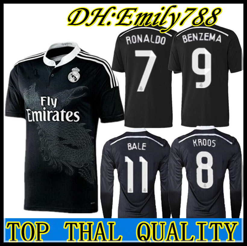 Retro Real Madrid 14 15 Home Soccer Football Jersey BALE RONALDO KROOS BENZEMA 2014 15 SERGIO RAMOS ASENSIO Long sleeve jersey, Black;yellow
Retro Real Madrid 14 15 Home Soccer Football Jersey BALE RONALDO KROOS BENZEMA 2014 15 SERGIO RAMOS ASENSIO Long sleeve jersey, Black;yellow
