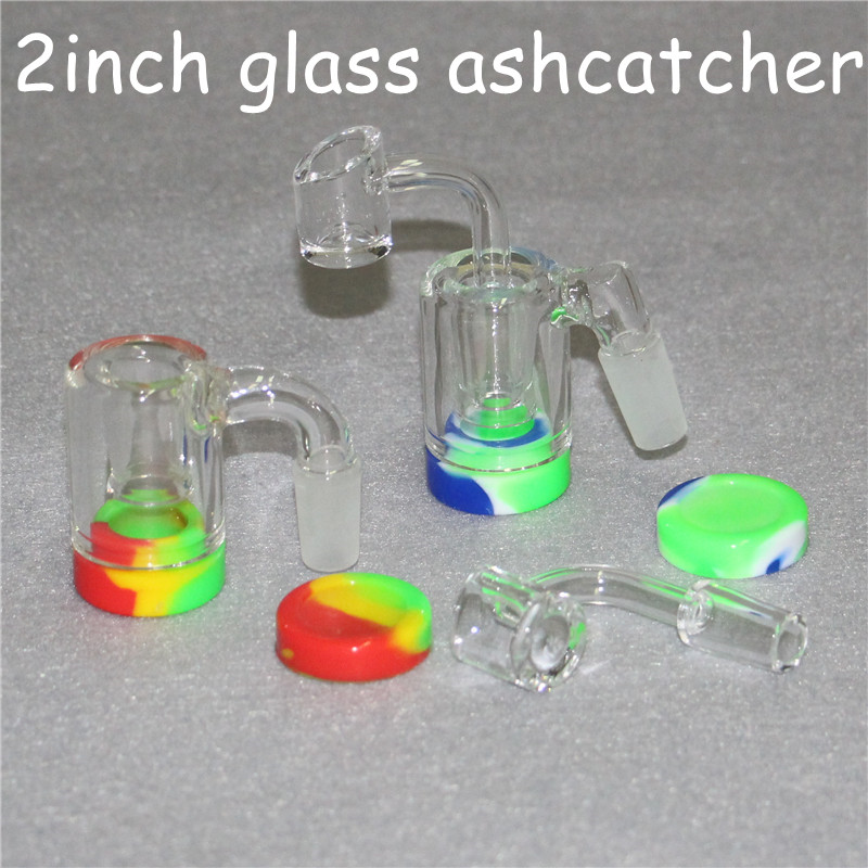 2 Inch Glass Ash Catcher Smoking Accessories with 14mm joint 5ml Silicone Container Reclaimer Thick Pyrex Ashcatcher for Water Bongs + 4mm quartz bangers
2 Inch Glass Ash Catcher Smoking Accessories with 14mm joint 5ml Silicone Container Reclaimer Thick Pyrex Ashcatcher for Water Bongs + 4mm quartz bangers