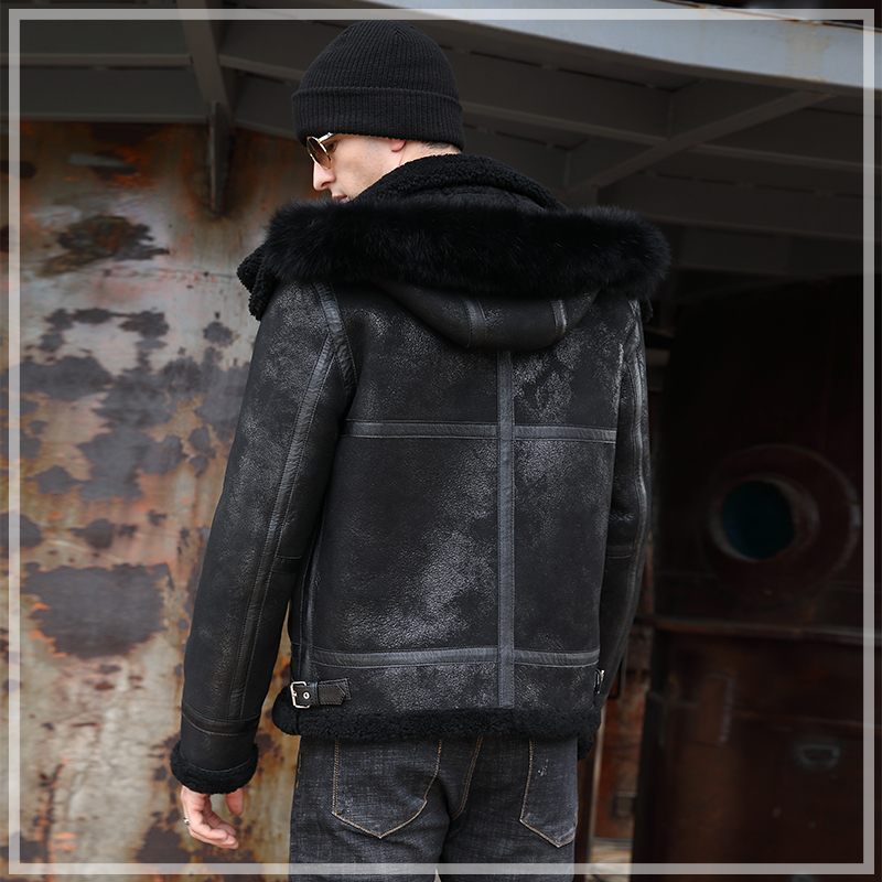 Fur Natural Sheep Real Shearing Winter Coat Men Hooded Plus Size Jackets for Mens Clothing Veste Homme SWY964-2 YY859, Black
Fur Natural Sheep Real Shearing Winter Coat Men Hooded Plus Size Jackets for Mens Clothing Veste Homme SWY964-2 YY859, Black