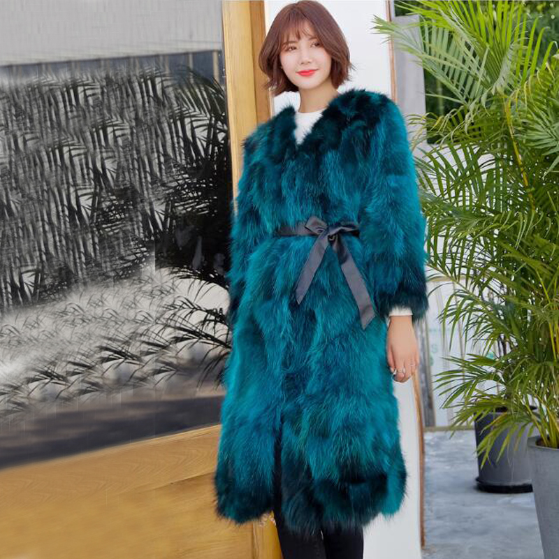 Genuine ksr394 Natural Raccoon Fur Outwear Vintage Warm For Winter Women Real Fur Long Coat Factory Wholesale Discount ksr394, Green
Genuine ksr394 Natural Raccoon Fur Outwear Vintage Warm For Winter Women Real Fur Long Coat Factory Wholesale Discount ksr394, Green