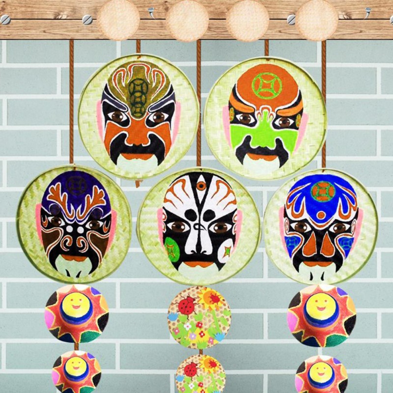 Hand-woven Bamboo Sieve Hand-painted Bamboo Raft Round Dustpan DIY Decorative Fruit Bread Basket Kitchen Storage
Hand-woven Bamboo Sieve Hand-painted Bamboo Raft Round Dustpan DIY Decorative Fruit Bread Basket Kitchen Storage