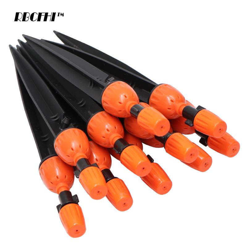 RBCFHI Adjustable Micro Spray 360 Degree Water Flow Irrigation Drippers 2in1 Dripper for Drip Watering Nozzle Sprinklers, 20pcs
RBCFHI Adjustable Micro Spray 360 Degree Water Flow Irrigation Drippers 2in1 Dripper for Drip Watering Nozzle Sprinklers, 20pcs