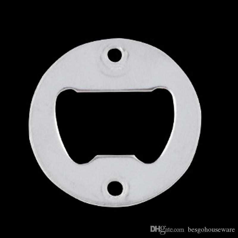 Stainless Steel Round Bottle Opener Compact Portable Bottle Opener Part With Countersunk Holes Metal Strong Polished Bottle Opener BH1963 CY
Stainless Steel Round Bottle Opener Compact Portable Bottle Opener Part With Countersunk Holes Metal Strong Polished Bottle Opener BH1963 CY
