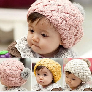 Korean-style Hair Ball Children Beret Children Solid Color Cake Yarn Autumn and Winter Warm Hat, Beige
Korean-style Hair Ball Children Beret Children Solid Color Cake Yarn Autumn and Winter Warm Hat, Beige