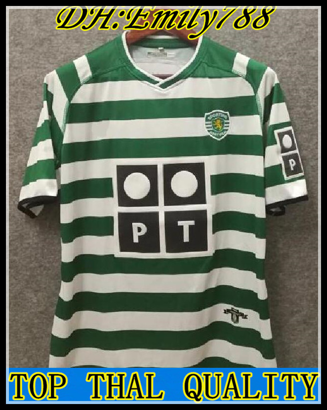 Retro 2003 04 Sporting Lisbon soccer jerseys ronaldo football shirts TOP quality Lisbon Vintage velvet sponsor Camisa de futebol Maillot, Black;yellow
Retro 2003 04 Sporting Lisbon soccer jerseys ronaldo football shirts TOP quality Lisbon Vintage velvet sponsor Camisa de futebol Maillot, Black;yellow