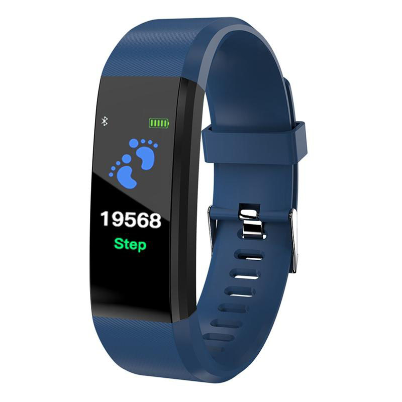 ID115 Bluetooth Smart Wristband Pedometer Band Fitness Tracker Bluetooth 40 Wristband Step Counter Sleep Monitor Bracelet Sport P4