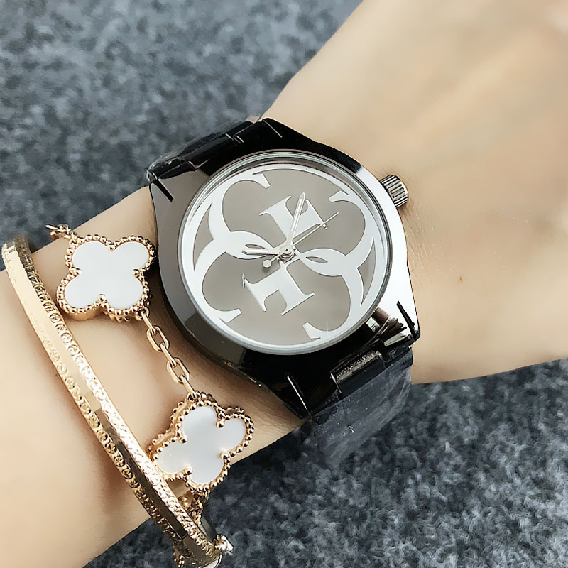Brand Watch Women Girl Big Letters Style Metal Steel Band Quartz Wrist Watches GS8302, Black
Brand Watch Women Girl Big Letters Style Metal Steel Band Quartz Wrist Watches GS8302, Black