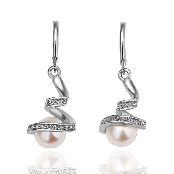 Hot Sales 18K Rose Gold/Platinum Plated Tassel Women Pearl Drop Earrings Genuine Austrian Crystal Fashion Earrings Jewelry for Women
Hot Sales 18K Rose Gold/Platinum Plated Tassel Women Pearl Drop Earrings Genuine Austrian Crystal Fashion Earrings Jewelry for Women