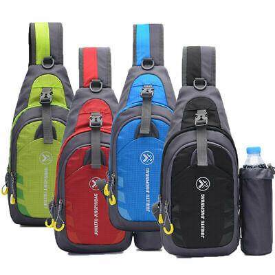 Men Women Nylon Sling Bag Crossbody Shoulder Chest Cycle Daily Travel Outdoor sports messenger bag