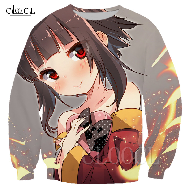 Men' Hoodies & Sweatshirts Japanese Anime Sweatshirt Cosplay Kawaii Loli 3D Print Men Women Tops Megumin Konosuba Casual Hip Hop Pullovers, Sweatshirt 1
Men' Hoodies & Sweatshirts Japanese Anime Sweatshirt Cosplay Kawaii Loli 3D Print Men Women Tops Megumin Konosuba Casual Hip Hop Pullovers, Sweatshirt 1