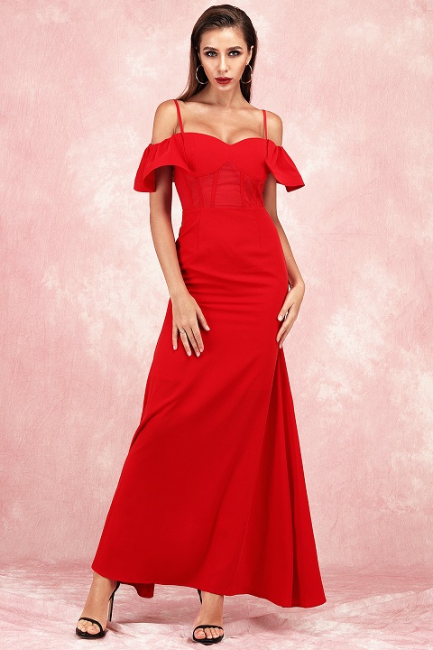 Top Quality Off The Shoulder Red Long Dress Wedding Night Club Evening Party Bodycon Dresses
Top Quality Off The Shoulder Red Long Dress Wedding Night Club Evening Party Bodycon Dresses