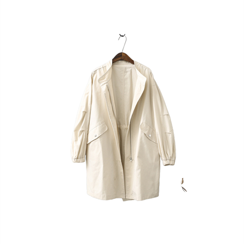 2020 New Autumn Women Coats Turn-down Collar Zipper Solid Female Trench Coat Office Style Temperament Women Trench L377, Black
2020 New Autumn Women Coats Turn-down Collar Zipper Solid Female Trench Coat Office Style Temperament Women Trench L377, Black