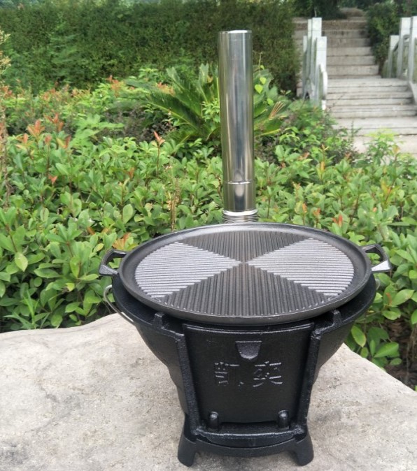 Castiron charcoal barbecue grill wood burning stove heating stove picnic wood stove adjustable firepower 098
Castiron charcoal barbecue grill wood burning stove heating stove picnic wood stove adjustable firepower 098