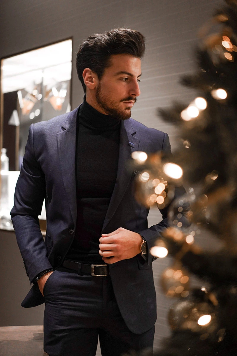 2020 New Wedding Tuxedos High Quality Two Button Mens Groom Suits Notached Lapel Slim Fit Prom Party Blazer Jacket(jacket+pants)