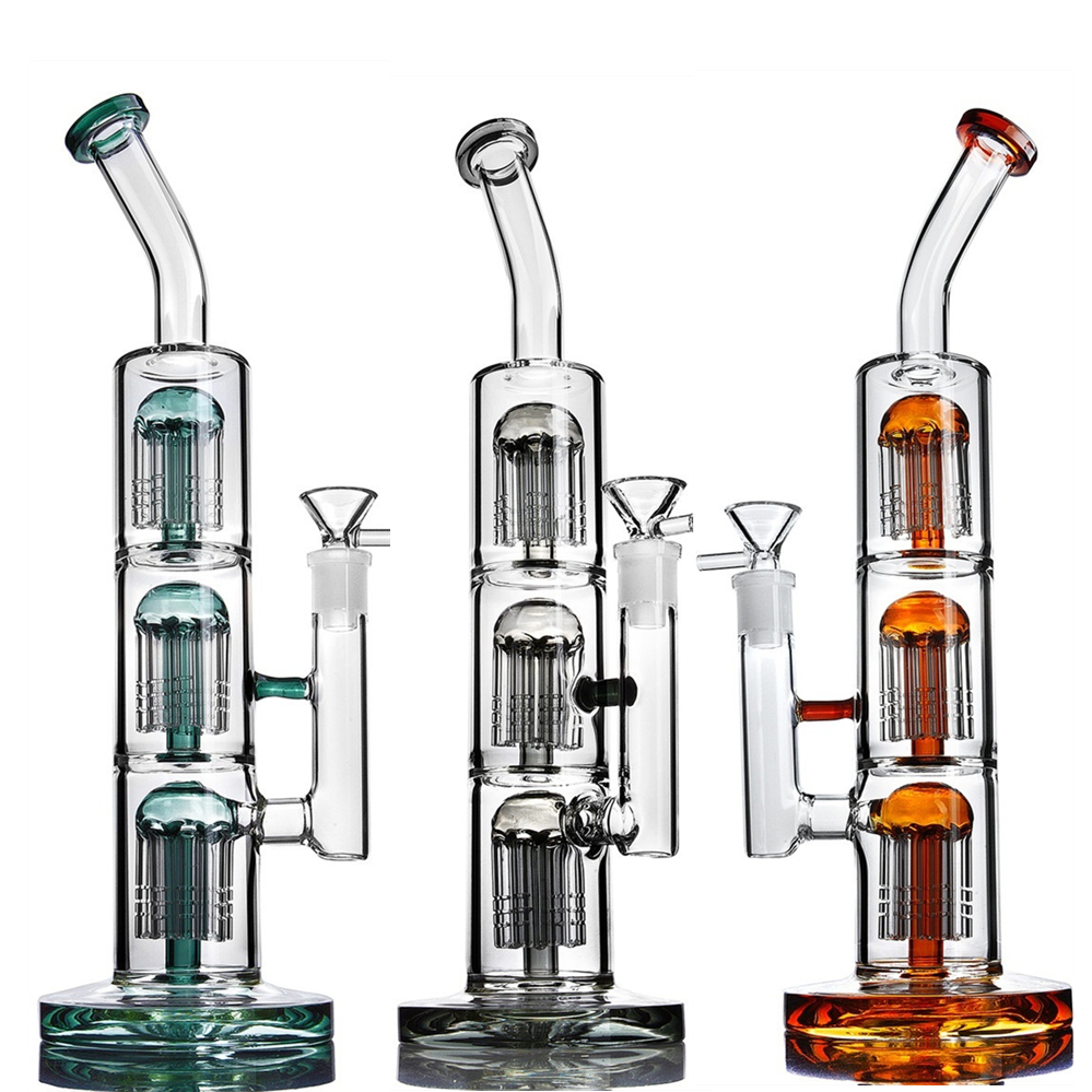 12.9 inchs tall bong Arm tree perc smoking accessories glass water bongs heady glass pipes hookahs dab rigs with 14mm bowl
12.9 inchs tall bong Arm tree perc smoking accessories glass water bongs heady glass pipes hookahs dab rigs with 14mm bowl