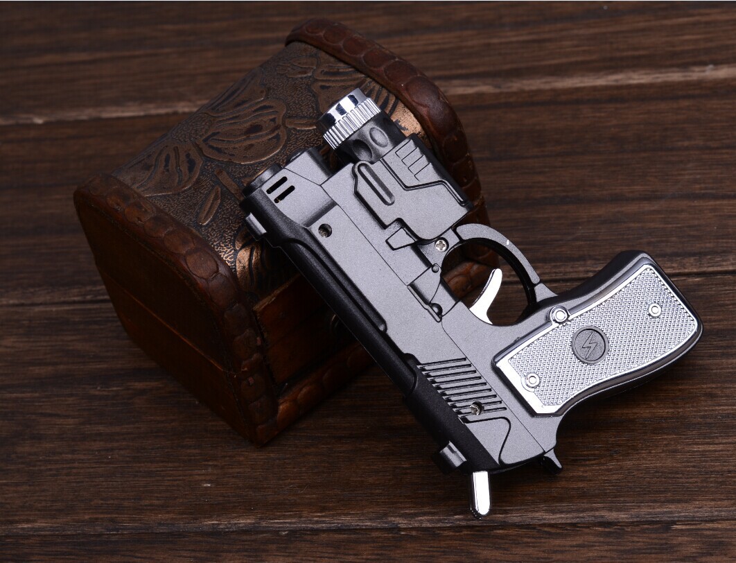 New Arrival April Fool's Day Pranks Toy Idea Cigarette Lighter Elect Shock PersonTorch Electronic Lighter Three In One Electronic Pistol
New Arrival April Fool's Day Pranks Toy Idea Cigarette Lighter Elect Shock PersonTorch Electronic Lighter Three In One Electronic Pistol