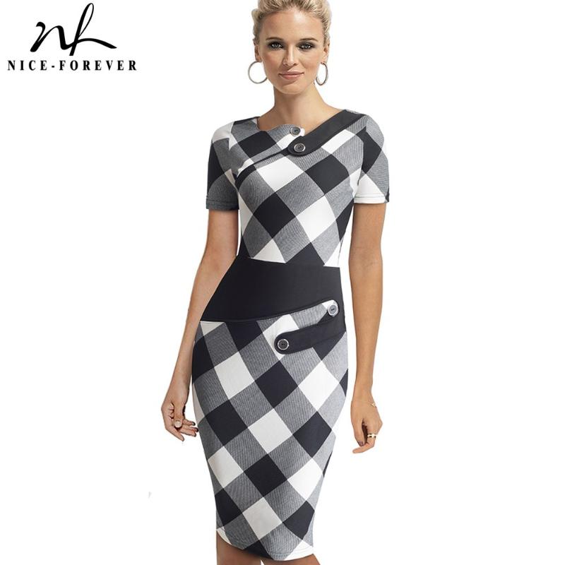 Elegant Patchwork Business Female vestidos with Button Work Office Bodycon Women Female Dress B527, Black
Elegant Patchwork Business Female vestidos with Button Work Office Bodycon Women Female Dress B527, Black