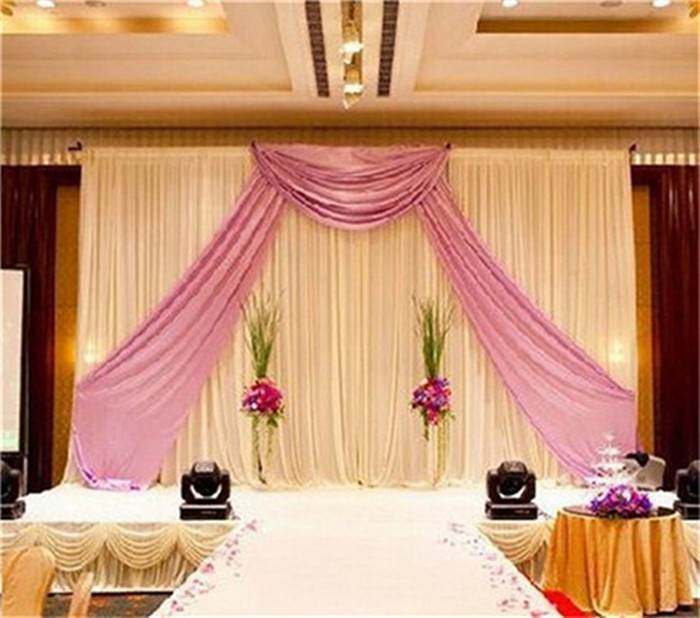 10ftx20ft length backdrop wedding decoration party stage wedding decorative backdrop background curtain swags ice silk fabric
10ftx20ft length backdrop wedding decoration party stage wedding decorative backdrop background curtain swags ice silk fabric