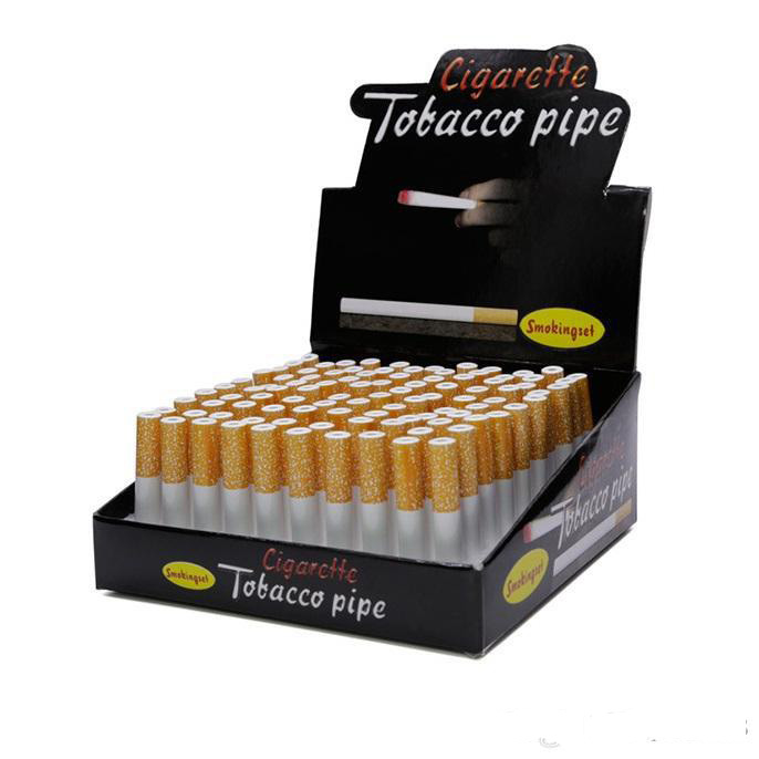 Wholesale Cigarette Bat Metal One Hitter Pipe Bat 100pcs/Box 78mm 55m Length One Hitter Pipes Cigarette Bat Aluminum Metal Pipes For Smoking
Wholesale Cigarette Bat Metal One Hitter Pipe Bat 100pcs/Box 78mm 55m Length One Hitter Pipes Cigarette Bat Aluminum Metal Pipes For Smoking