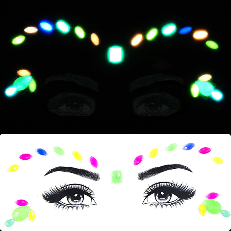 Luminous Temporary Tattoo Sticker Glowing In Dark Fluorescent Waterproof Tattoo Face Sticker Party Makeup Art T190711
Luminous Temporary Tattoo Sticker Glowing In Dark Fluorescent Waterproof Tattoo Face Sticker Party Makeup Art T190711