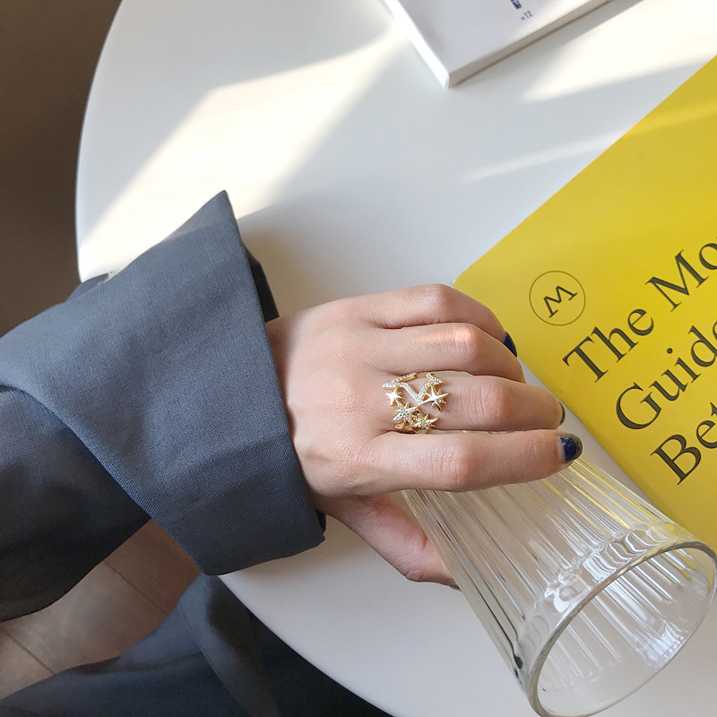 Cluster Rings Engagement 100% Real. Authentic 925 Sterling Silver Starry Sky Star Zircon + Set Ring Long Wider Shinny JEWELRY TLJ1161
Cluster Rings Engagement 100% Real. Authentic 925 Sterling Silver Starry Sky Star Zircon + Set Ring Long Wider Shinny JEWELRY TLJ1161