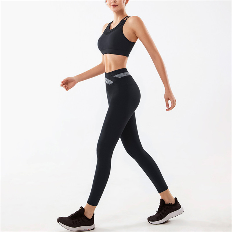 Sports Wear for Women Gym Fitness Clothing 2 Piece Set Women Yoga Set Active Wear Workout Clothes for Workout Bra, Black
Sports Wear for Women Gym Fitness Clothing 2 Piece Set Women Yoga Set Active Wear Workout Clothes for Workout Bra, Black