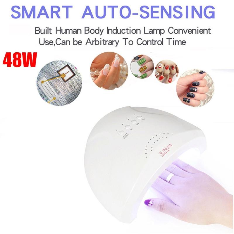 Professional 48W LED UV Nail Dryer Gel Polish Lamp Light Curing Manicure Machine UV LED Lamp Nail Dryer Cure Polish Gel, White
Professional 48W LED UV Nail Dryer Gel Polish Lamp Light Curing Manicure Machine UV LED Lamp Nail Dryer Cure Polish Gel, White