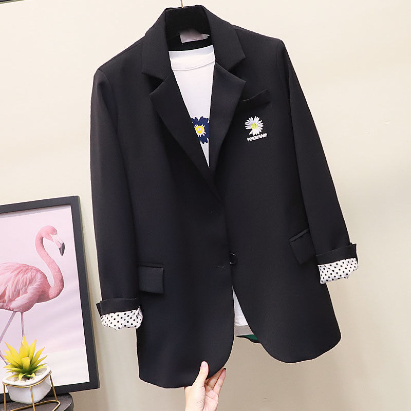 2020 Spring New Fashion Suit Coat Female Embroidered Jacket Casual Wild Women Blazer Black Women Suit Jacket Women's Clothing
2020 Spring New Fashion Suit Coat Female Embroidered Jacket Casual Wild Women Blazer Black Women Suit Jacket Women's Clothing