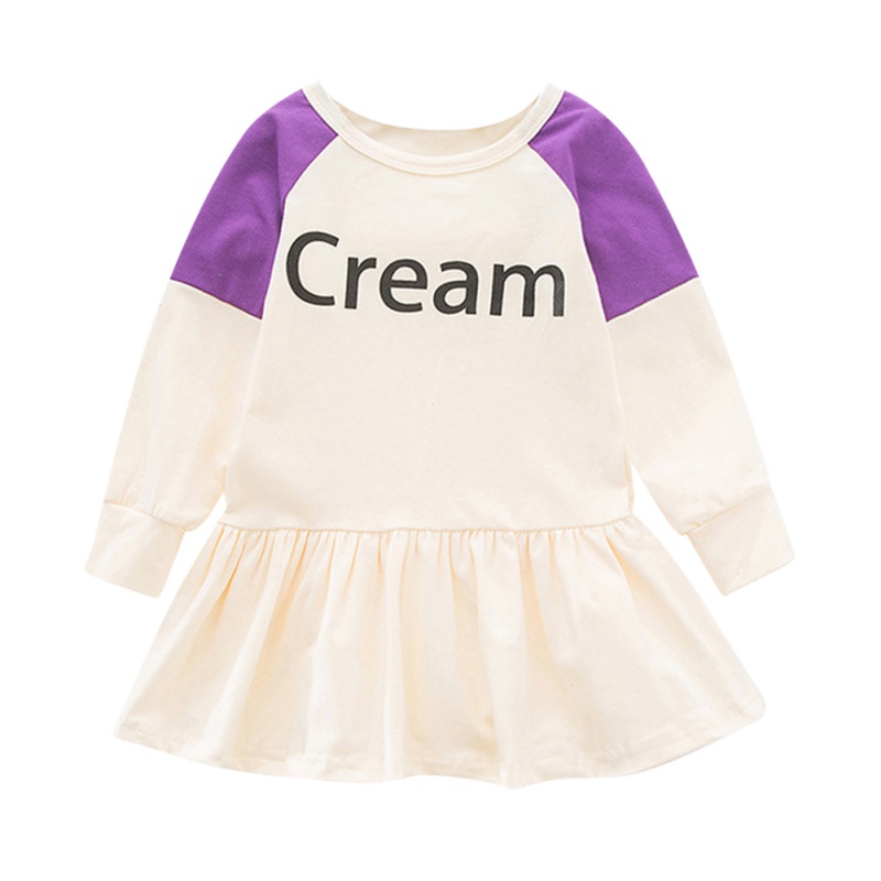 2020 new Baby Girl Dress Lettering Color Autumn Dress Toddler Kids Princess Dress Sweet Long Sleeve Dresses, Purple
2020 new Baby Girl Dress Lettering Color Autumn Dress Toddler Kids Princess Dress Sweet Long Sleeve Dresses, Purple