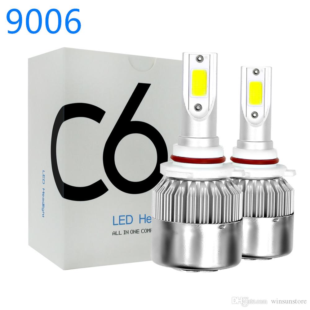 Winsun 1 Pair 9006 C6 LED Car Headlights 72W 7600LM COB Auto Headlamp Bulbs H1 H3 H4 H7 H11 880 9004 9005 9006 9007 Car Styling Lights
Winsun 1 Pair 9006 C6 LED Car Headlights 72W 7600LM COB Auto Headlamp Bulbs H1 H3 H4 H7 H11 880 9004 9005 9006 9007 Car Styling Lights