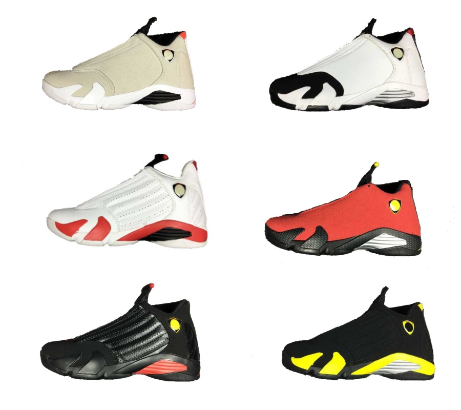 14 mens women 14s basketball shoes Desert Sand last shot red car shape white black toe thunder With Box gym mens trainers
14 mens women 14s basketball shoes Desert Sand last shot red car shape white black toe thunder With Box gym mens trainers