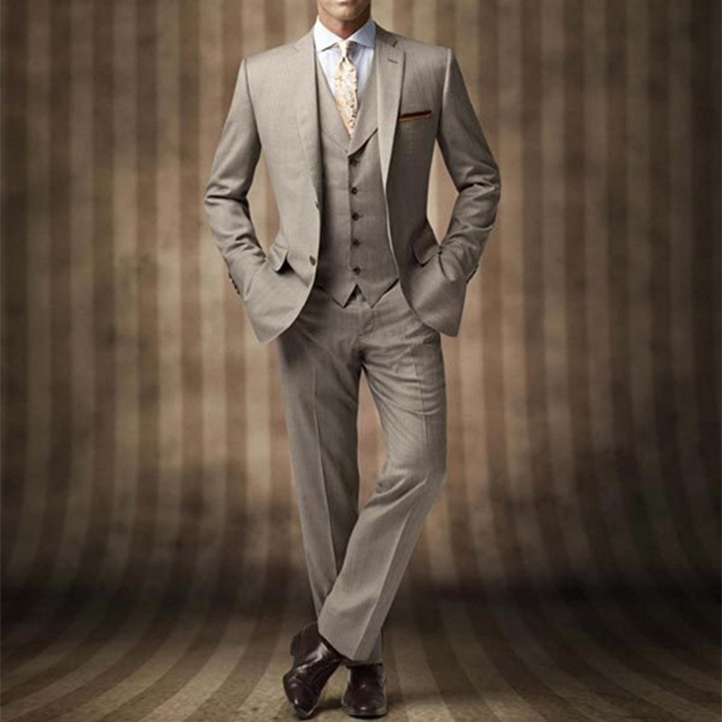 Costume Groomsmen Notch Lapel Groom Tuxedos Khaki Men Suits Wedding Suits for men Best Man Blazer Suit(Jacket+Pants+Tie+Vest, Black
Costume Groomsmen Notch Lapel Groom Tuxedos Khaki Men Suits Wedding Suits for men Best Man Blazer Suit(Jacket+Pants+Tie+Vest, Black