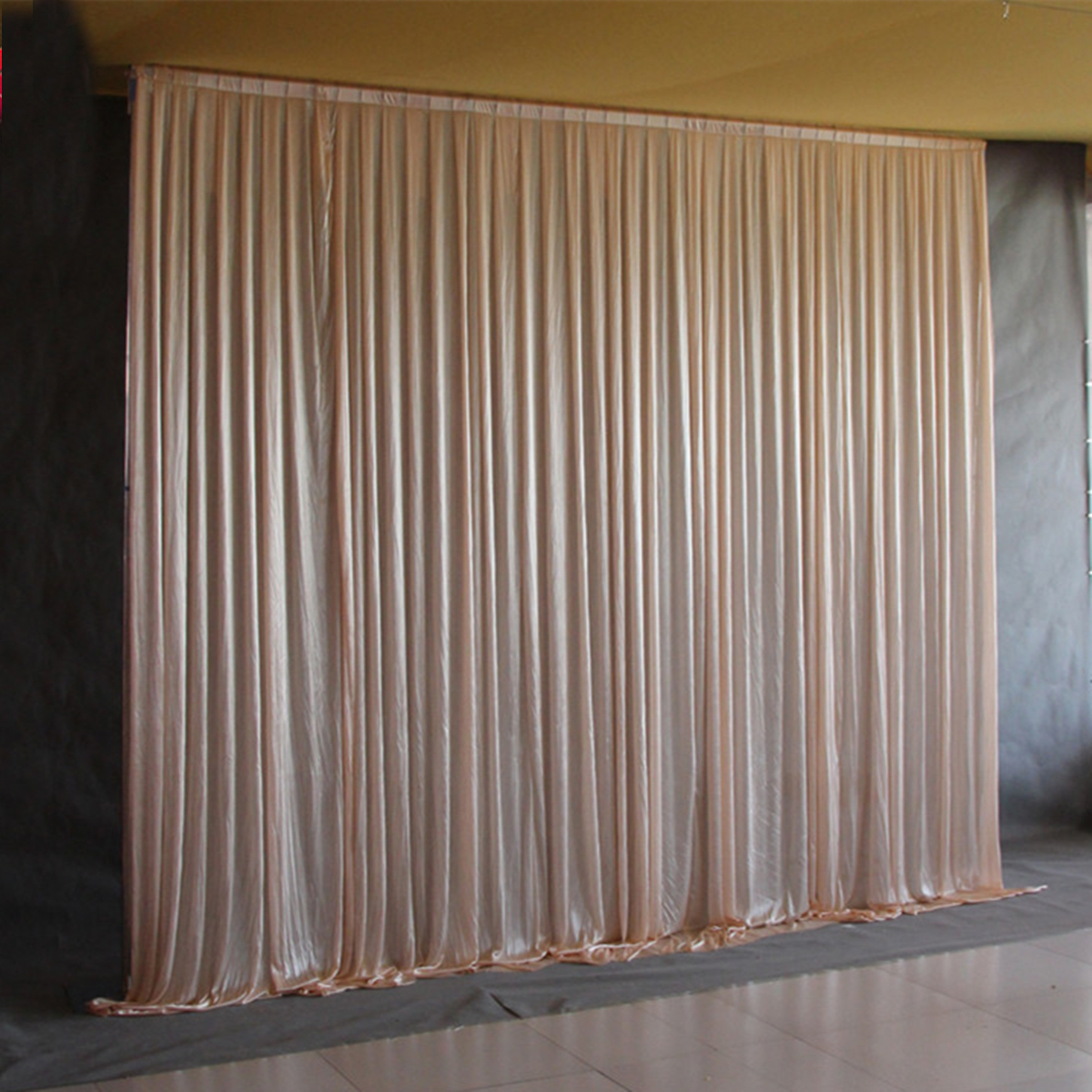 Silk Sheer Drapes Panels Hanging Curtains Party Backdrop Wedding Decoration Drape Big Events Background Cloth 5 Colors 2.4X1.5m
Silk Sheer Drapes Panels Hanging Curtains Party Backdrop Wedding Decoration Drape Big Events Background Cloth 5 Colors 2.4X1.5m