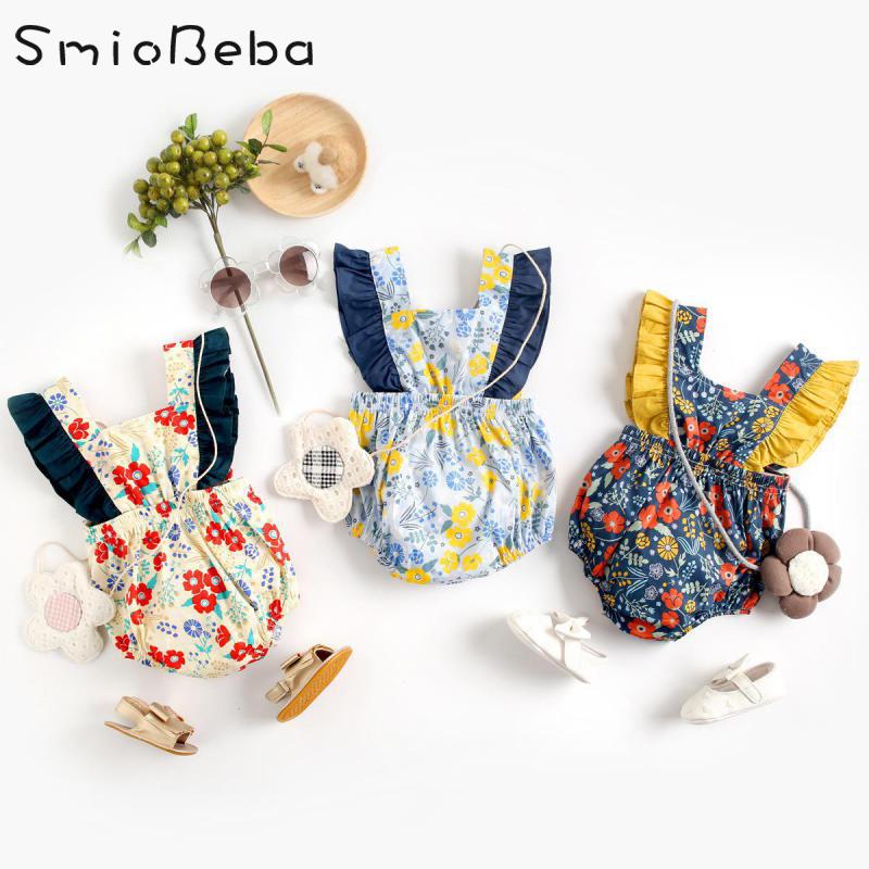 One Piece Clothes Floral Baby Romper Straps Ins Up Girl Baby Bodysuit Korean Fart Wrapped Newborn Animal Jumpsuits
One Piece Clothes Floral Baby Romper Straps Ins Up Girl Baby Bodysuit Korean Fart Wrapped Newborn Animal Jumpsuits
