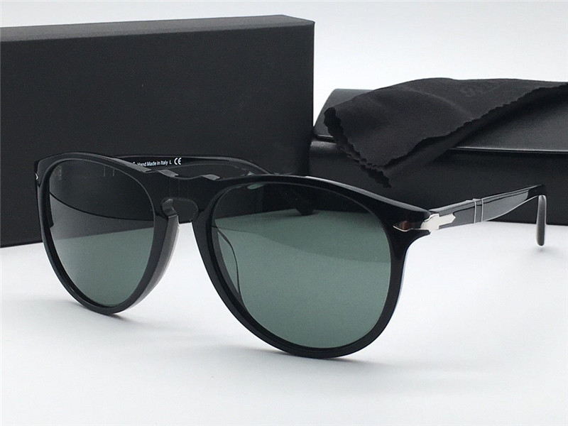 Fashion designer sunglasses 9649 classic retro frame glass lens UV400 protective glasses with leather case vintage retro style, White;black
Fashion designer sunglasses 9649 classic retro frame glass lens UV400 protective glasses with leather case vintage retro style, White;black