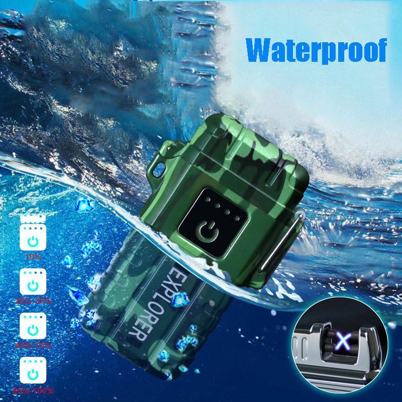 Cross Double Arc Lighter Touch Waterproof USB Charge Lighter Cigarette Lighters Outdoor Camping Artifact Smoking Accessories
Cross Double Arc Lighter Touch Waterproof USB Charge Lighter Cigarette Lighters Outdoor Camping Artifact Smoking Accessories