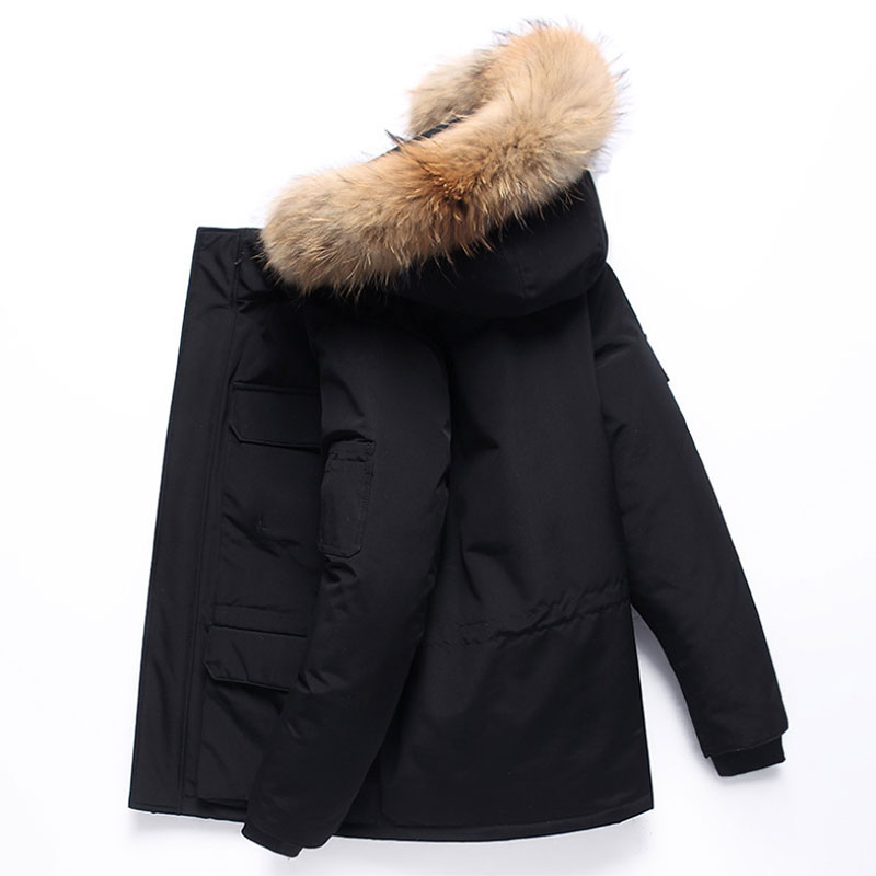 90%Down Jackets Men Winter Jacket Men Fashion Thick Warm Parkas Fur White Duck Down Coats Casual Man Waterproof Down Jackets, Khaki
90%Down Jackets Men Winter Jacket Men Fashion Thick Warm Parkas Fur White Duck Down Coats Casual Man Waterproof Down Jackets, Khaki