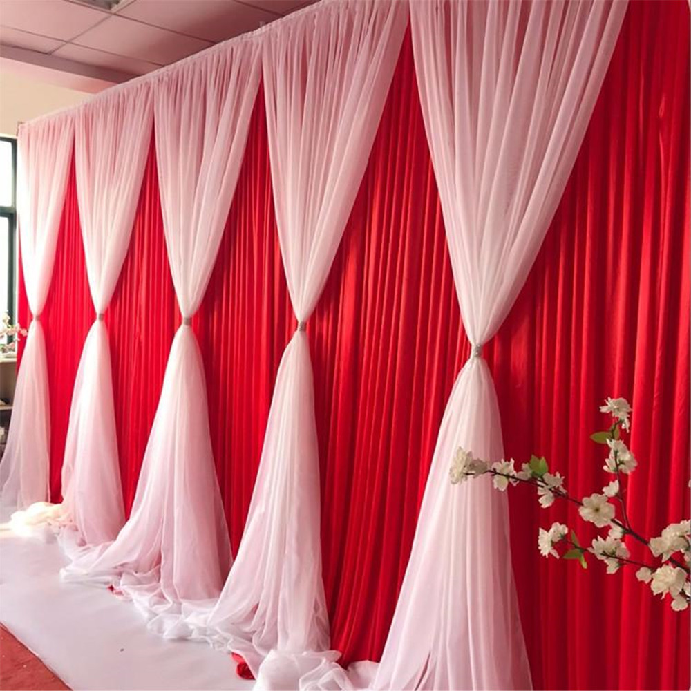 Free shipping3x6 meters shipping ice silk wedding stage backdrops romantic wedding curtain with garlands sequins decoration
Free shipping3x6 meters shipping ice silk wedding stage backdrops romantic wedding curtain with garlands sequins decoration