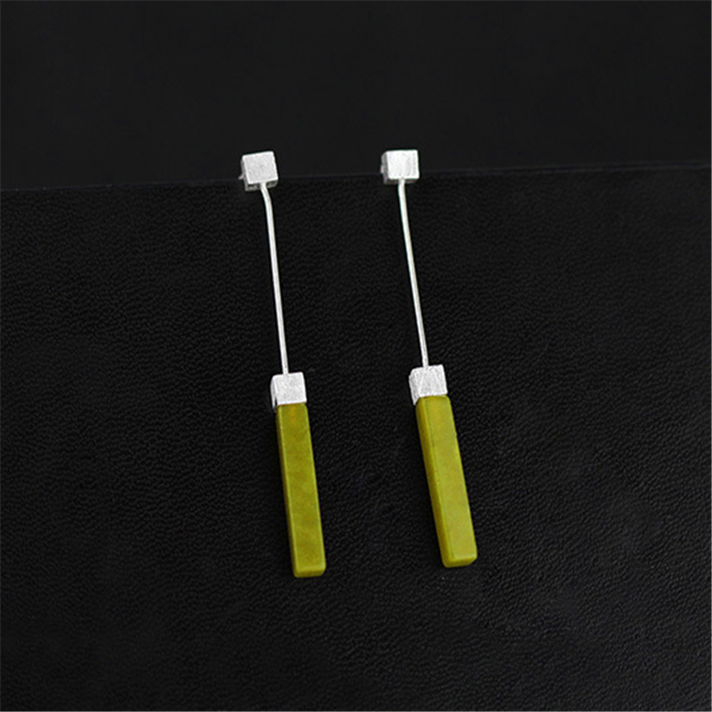 INATURE Minimalist 925 Sterling Silver Olive Jade Simple Geometric Rectangle Drop Earrings for Women Party Jewelry CJ191128, Golden
INATURE Minimalist 925 Sterling Silver Olive Jade Simple Geometric Rectangle Drop Earrings for Women Party Jewelry CJ191128, Golden