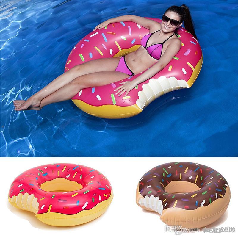 2016 Summer Water Toy 48 inch Gigantic Donut Swimming Float Inflatable Swimming Ring Adult Pool Floats 2 Colors (Strawberry and Chocolate)
2016 Summer Water Toy 48 inch Gigantic Donut Swimming Float Inflatable Swimming Ring Adult Pool Floats 2 Colors (Strawberry and Chocolate)
