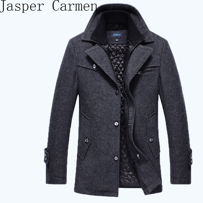 free shipping New 2016autumn/winter men's fashion brand men long section brand men plus cotton coat thick woolen coat158, Black
free shipping New 2016autumn/winter men's fashion brand men long section brand men plus cotton coat thick woolen coat158, Black