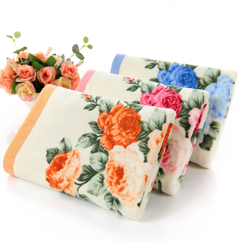 New Women Flower Towel 100% Cotton Men's Towel 74 * 34cm High Quality Hand Face Bathroom Terry Towels Petites Serviette
New Women Flower Towel 100% Cotton Men's Towel 74 * 34cm High Quality Hand Face Bathroom Terry Towels Petites Serviette