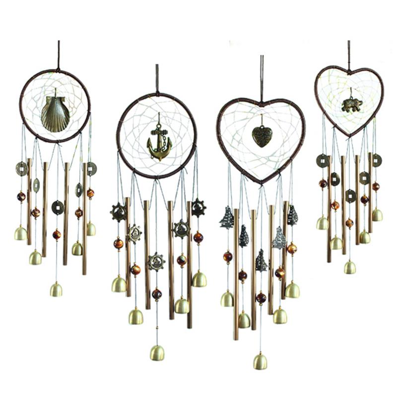 Dreamcatcher Metal Tube Bell Wind Chime Hanging Heart Shaped Craft Pendant For Home Door Decoration
Dreamcatcher Metal Tube Bell Wind Chime Hanging Heart Shaped Craft Pendant For Home Door Decoration
