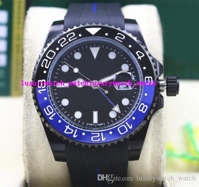 Hot Selling Luxury II 116710B 40mm Ceramic Bezel BATMAN PVD Coating Black/Blue Rubber Bracelet Mechanical Men Watches, Shipping cost
Hot Selling Luxury II 116710B 40mm Ceramic Bezel BATMAN PVD Coating Black/Blue Rubber Bracelet Mechanical Men Watches, Shipping cost