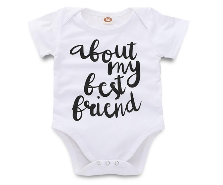 Boy Letter Print Short Sleeve White Romper Baby Infant Jumpsuit Kids Clothes One Piece Bodysuit ZHT 156, As picture
Boy Letter Print Short Sleeve White Romper Baby Infant Jumpsuit Kids Clothes One Piece Bodysuit ZHT 156, As picture