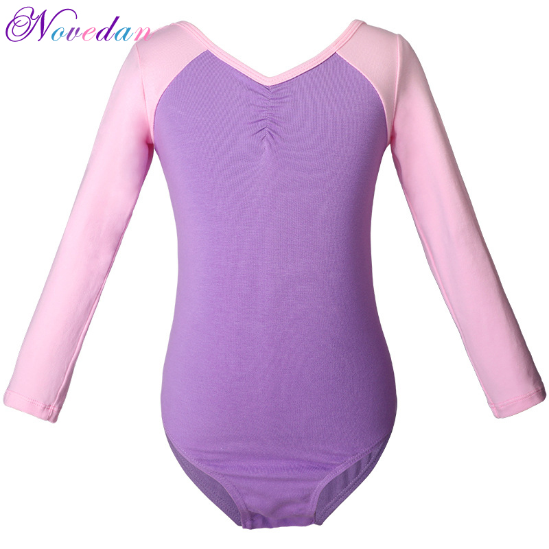 Kids Girls Ballet Leotard Long Sleeve Cotton Spandex Ballet Gymnastics Leotards Girls Dance Wear Costumes, Purple
Kids Girls Ballet Leotard Long Sleeve Cotton Spandex Ballet Gymnastics Leotards Girls Dance Wear Costumes, Purple