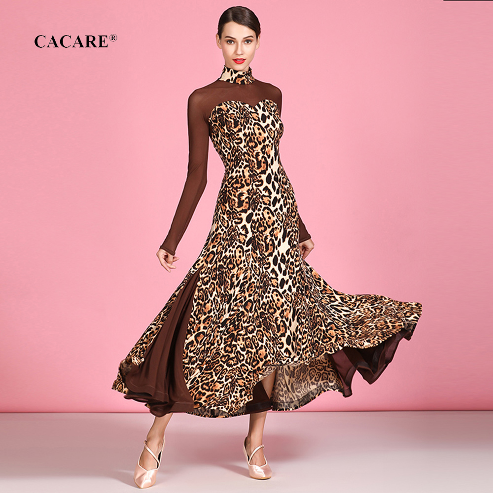 2020 Ballroom Dance Competition Dresses Waltz Dress Standard Dance Dresses D0164 S-2XL Long Mesh Sleeve Big Hem, Leopard
2020 Ballroom Dance Competition Dresses Waltz Dress Standard Dance Dresses D0164 S-2XL Long Mesh Sleeve Big Hem, Leopard