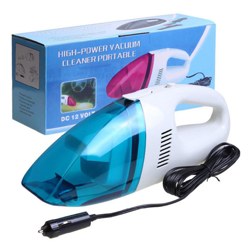 120W DC12V Mini Portable Car Vacuum Cleaner Wet And Dry Dual Purpose Dust Cleaning Tool Vehicle Care For Auto Home Office
